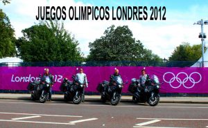Working in Olympics with motorbikes