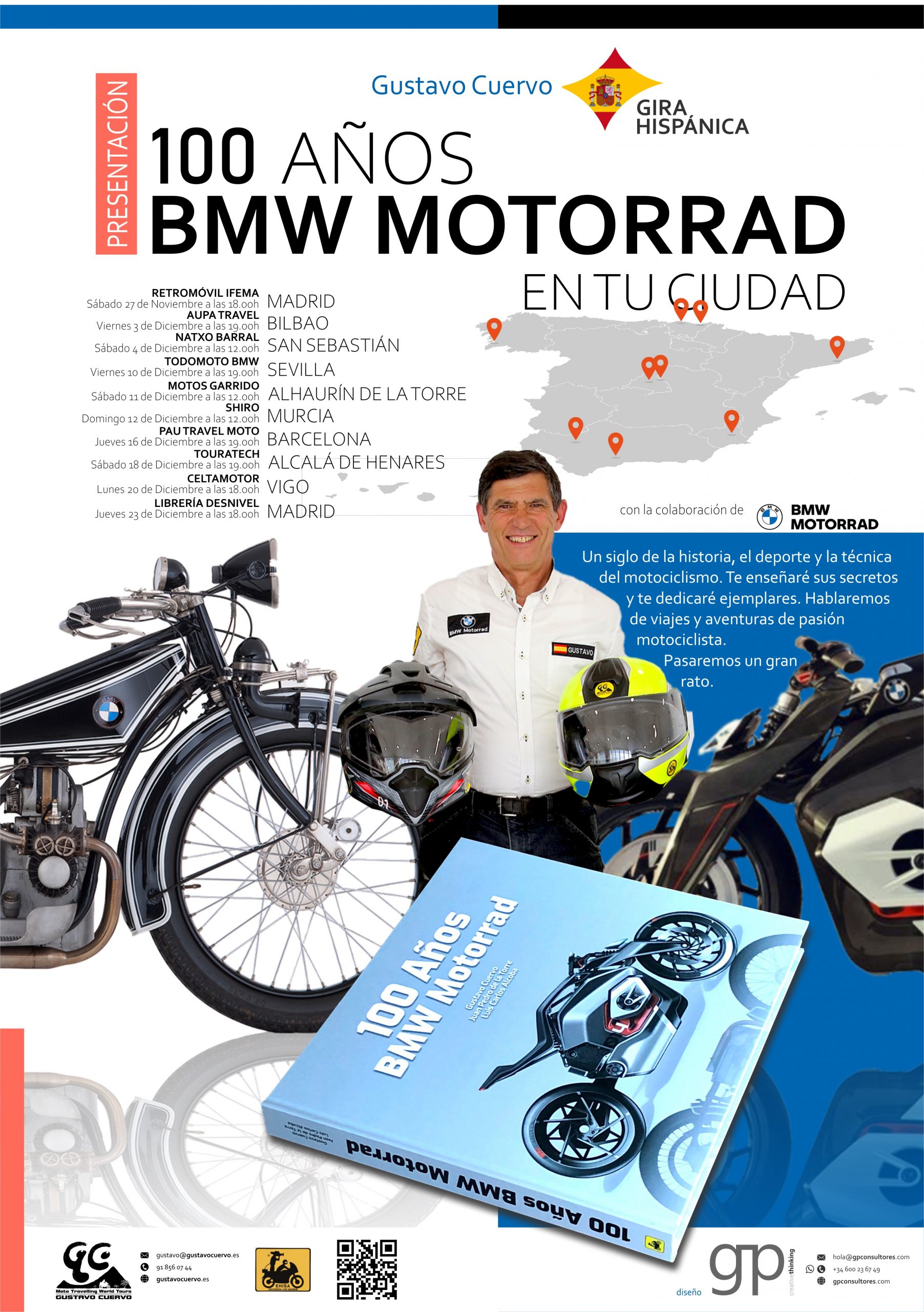 Portada del libro 100 Años BMW Motorrad