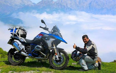 Presentacion audiovisual. En moto por el mundo