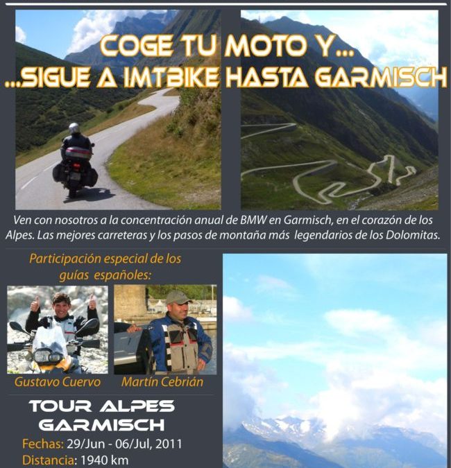 Ruta IMTBike a la Concentración BMW en Garmisch